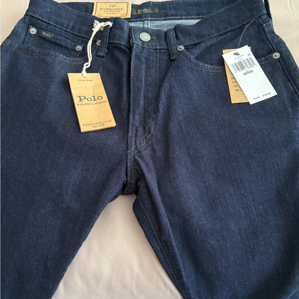 Polo by Ralph Lauren Blue Straight Jeans Classic Style
